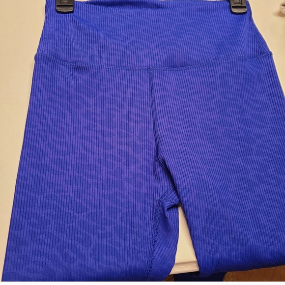 Carbon38 2 Pairs Leggings small ribbed black And Blue - Picture 11 of 13